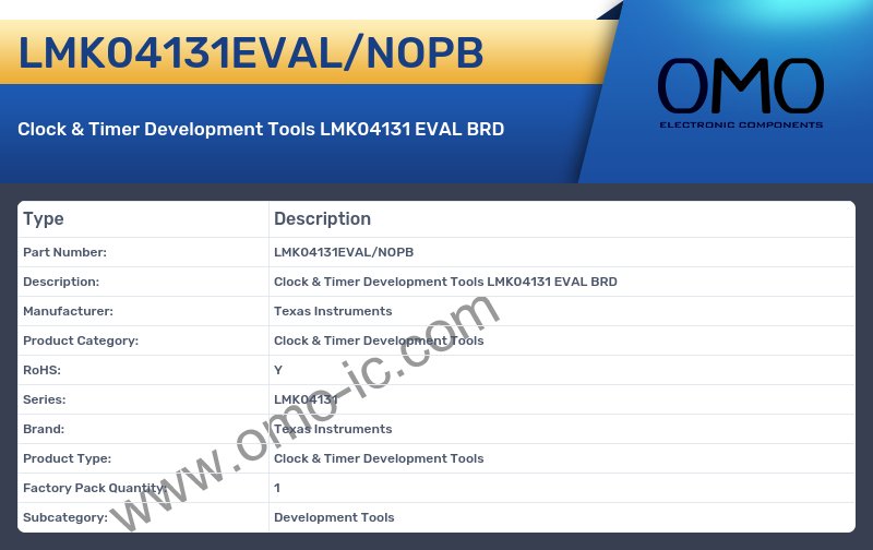LMK04131EVAL/NOPB