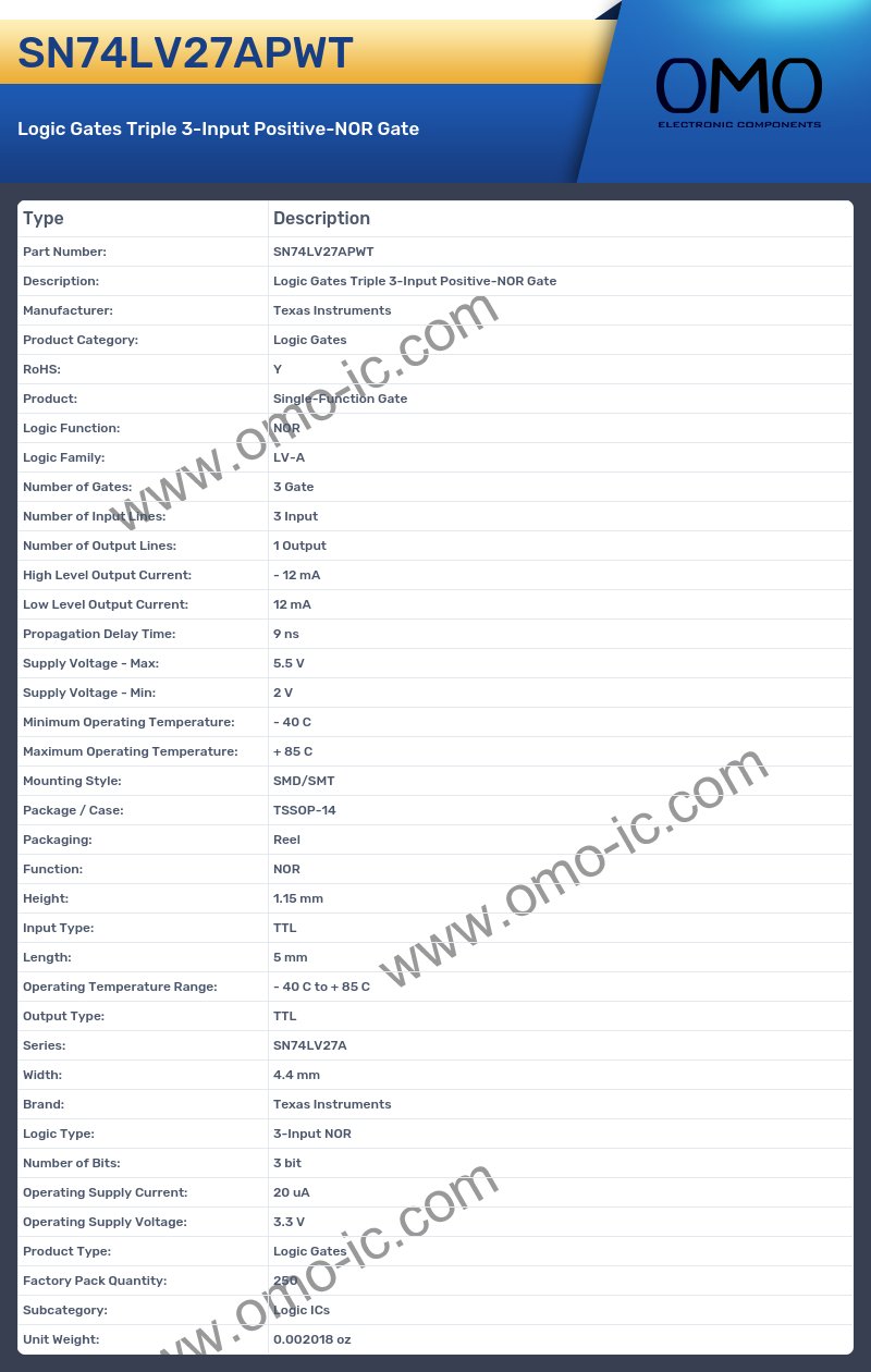 SN74LV27APWT