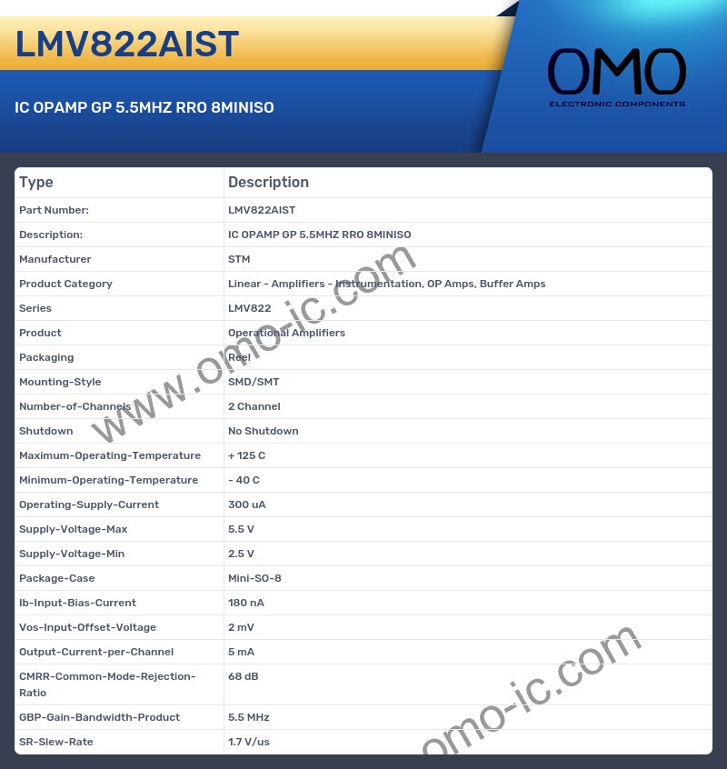 LMV822AIST
