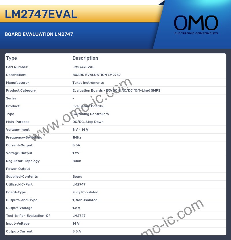 LM2747EVAL