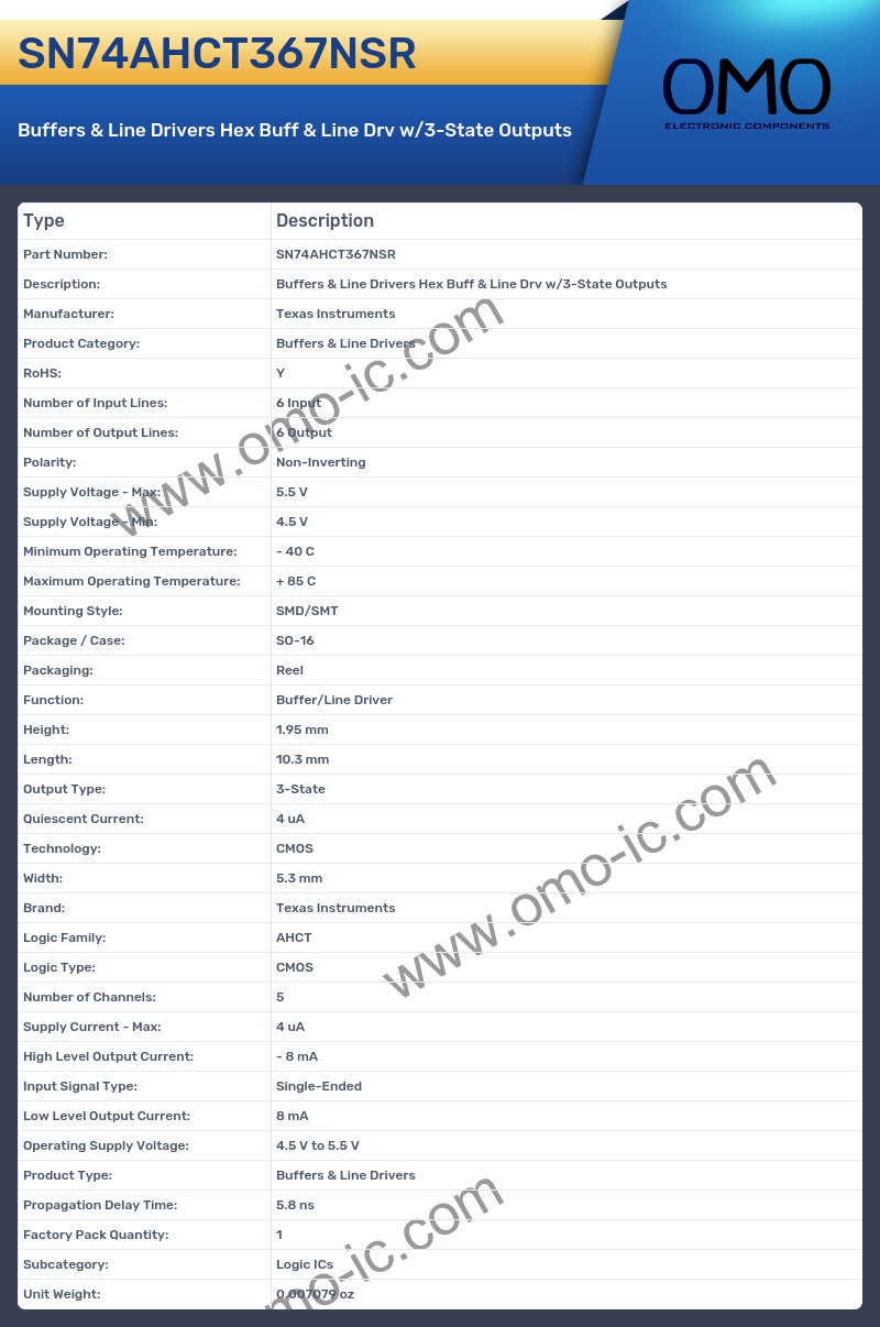 SN74AHCT367NSR