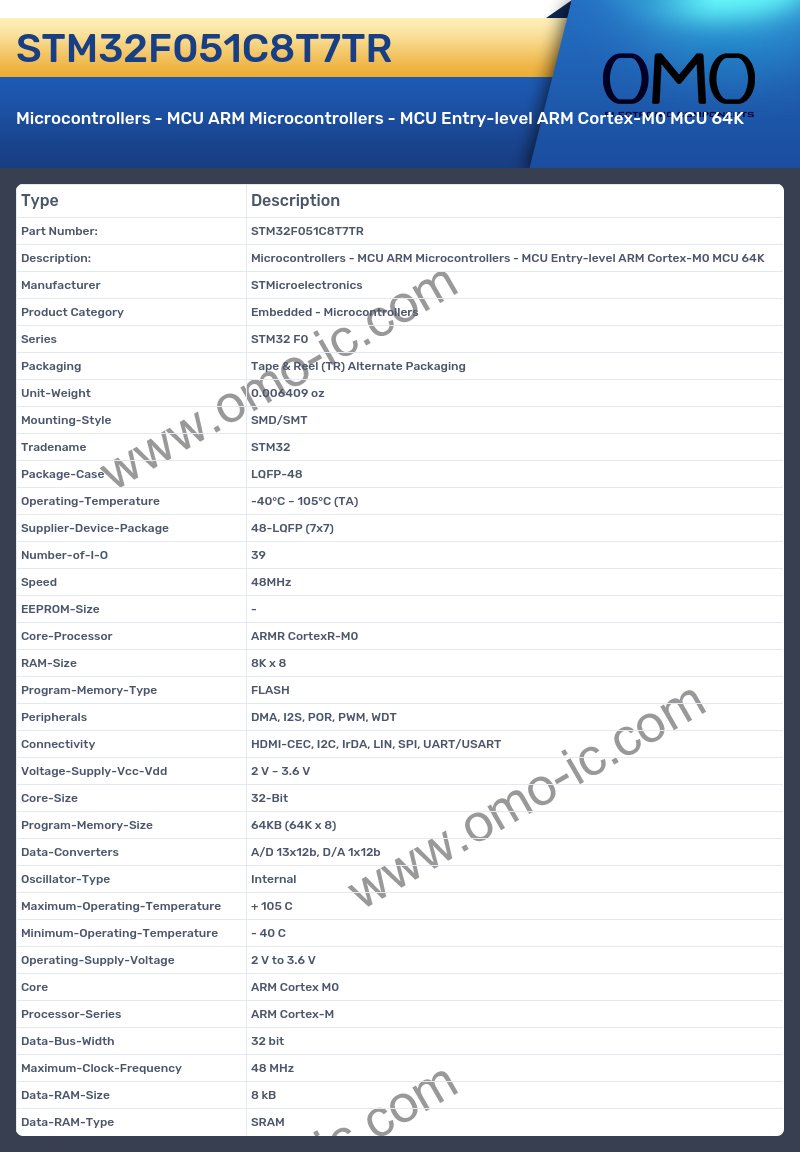 STM32F051C8T7TR