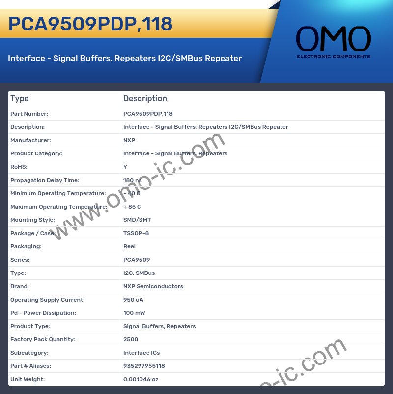 PCA9509PDP,118