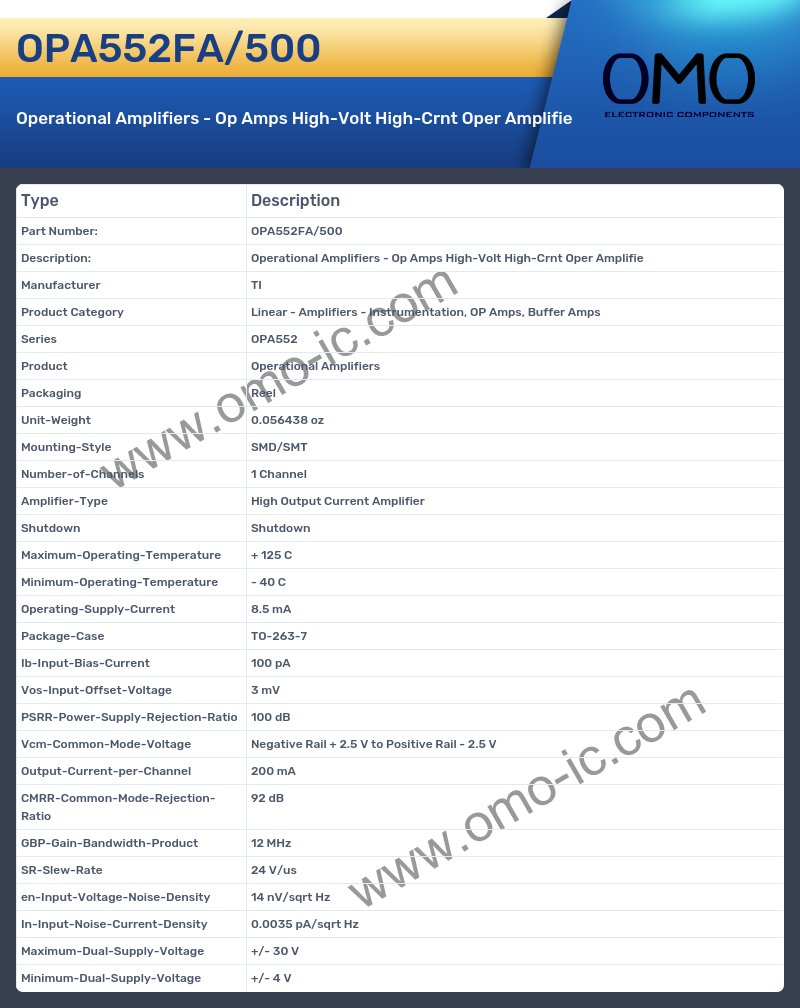 OPA552FA/500