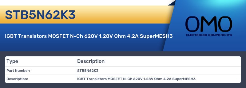 STB5N62K3