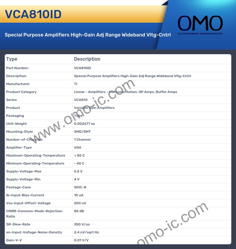 VCA810ID