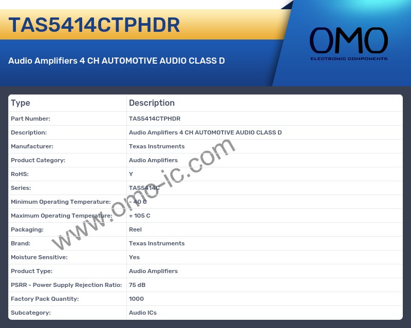 TAS5414CTPHDR