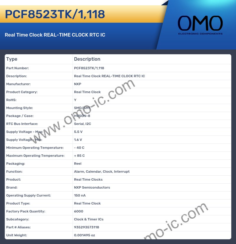 PCF8523TK/1,118