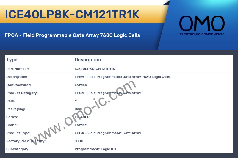 ICE40LP8K-CM121TR1K