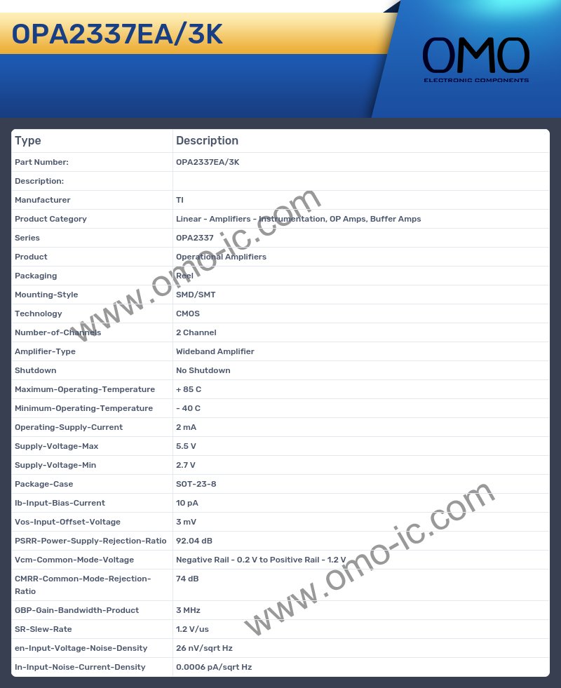 OPA2337EA/3K
