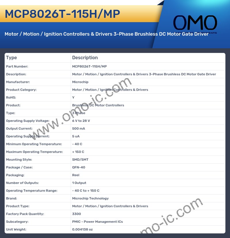 MCP8026T-115H/MP