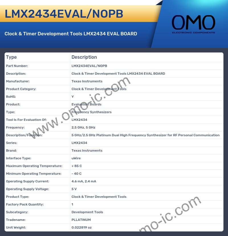 LMX2434EVAL/NOPB