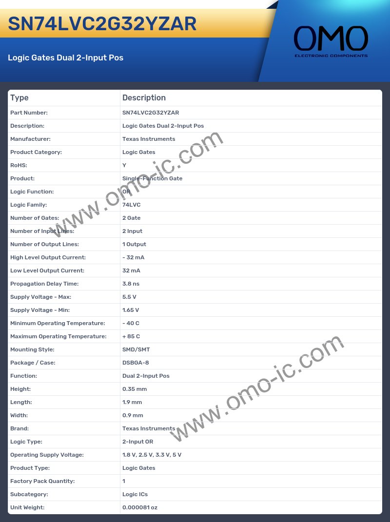 SN74LVC2G32YZAR