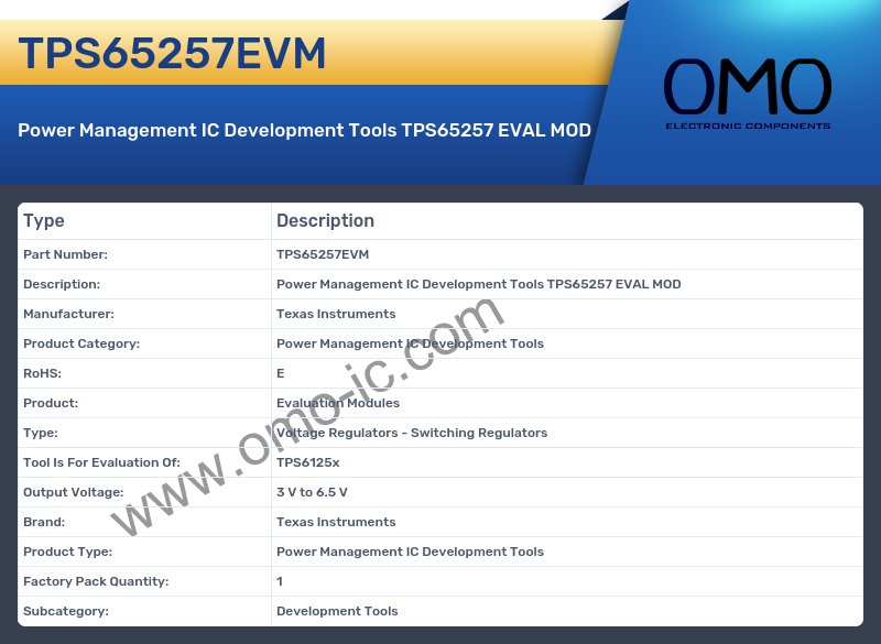 TPS65257EVM