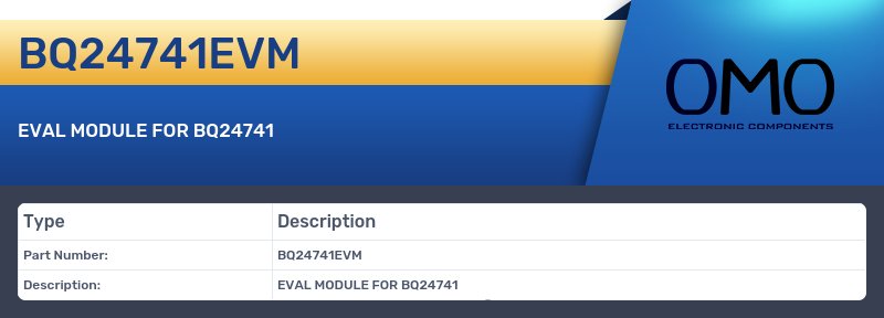 BQ24741EVM