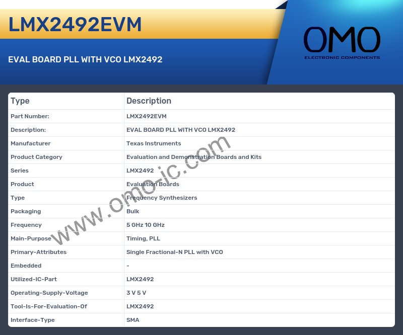 LMX2492EVM