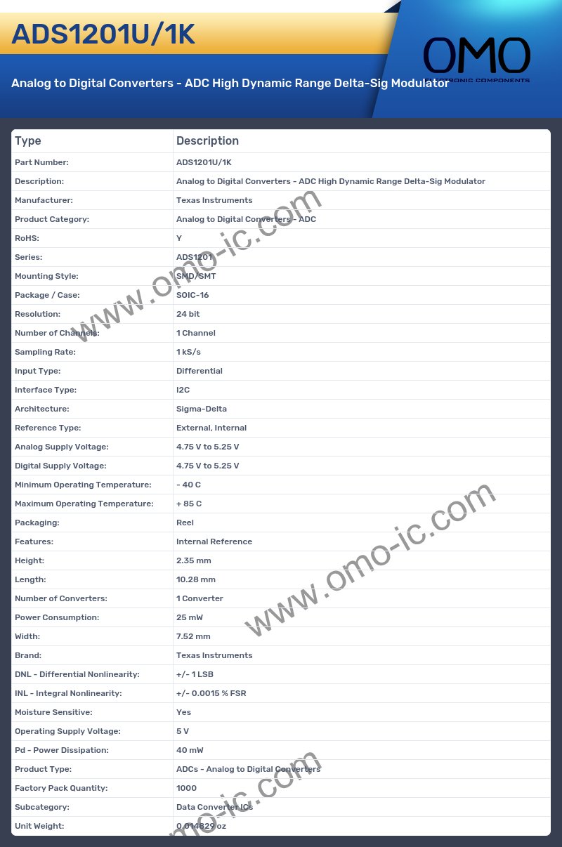 ADS1201U/1K