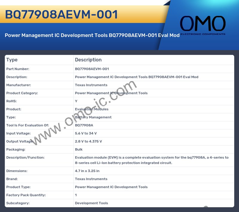 BQ77908AEVM-001