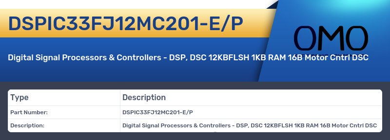 DSPIC33FJ12MC201-E/P