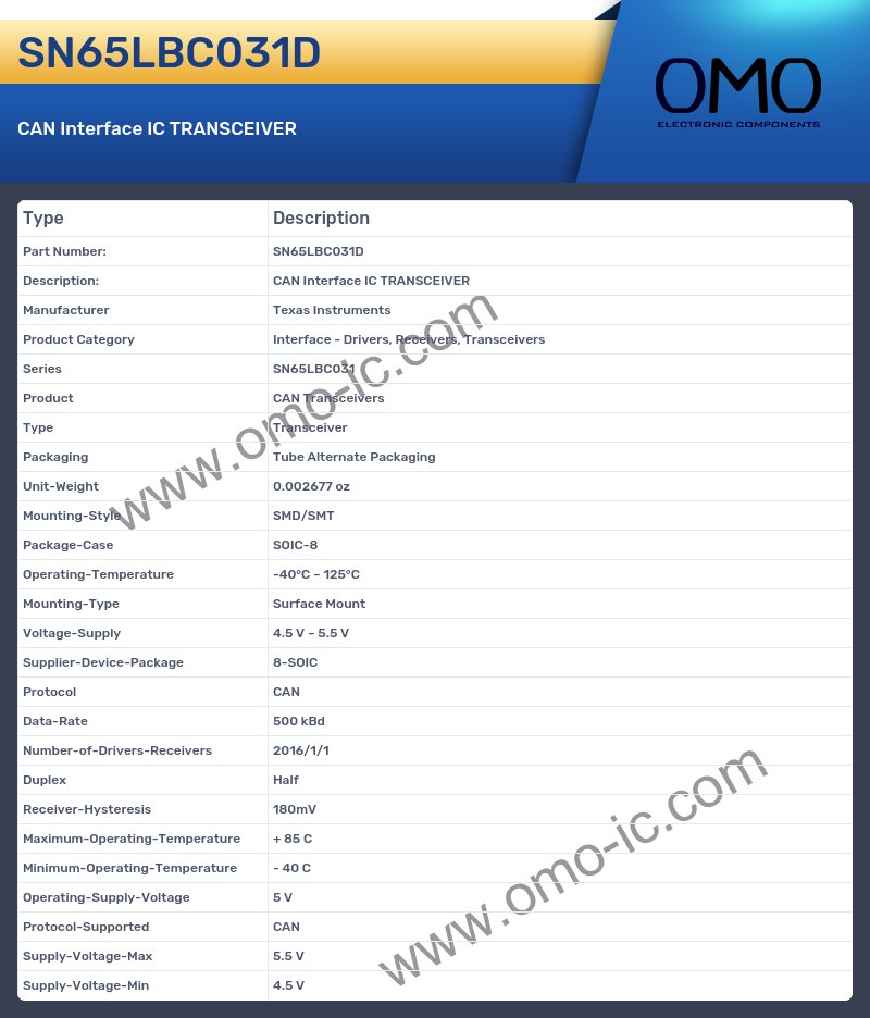 SN65LBC031D