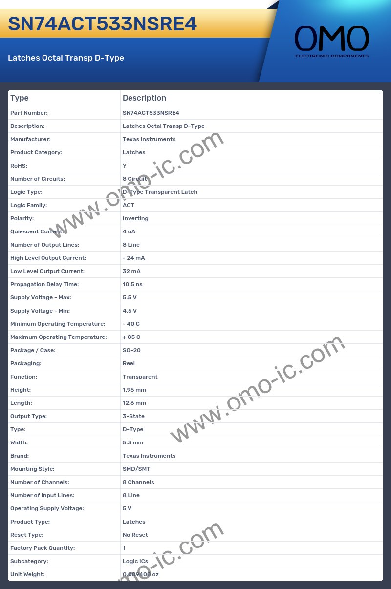 SN74ACT533NSRE4