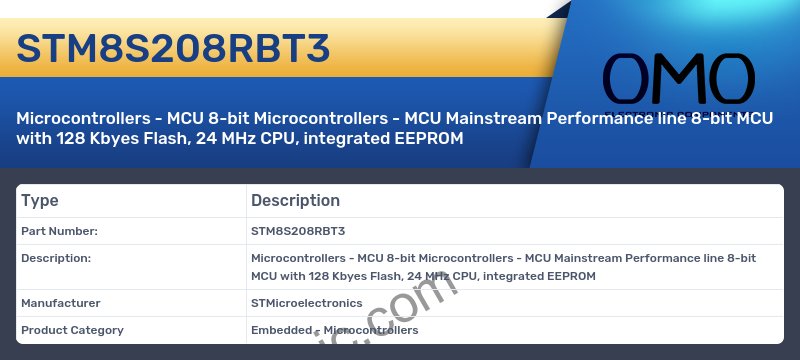 STM8S208RBT3
