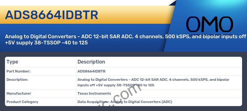 ADS8664IDBTR