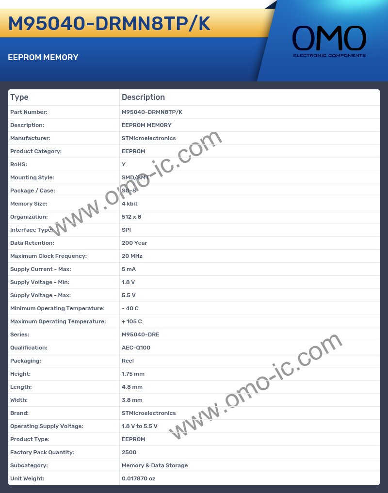 M95040-DRMN8TP/K