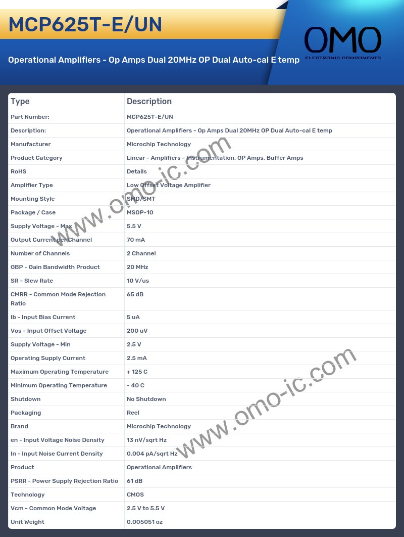 MCP625T-E/UN