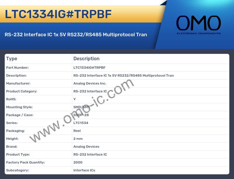 LTC1334IG#TRPBF