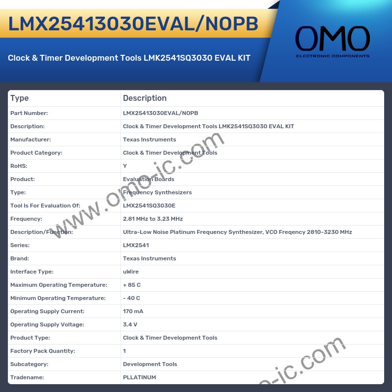 LMX25413030EVAL/NOPB