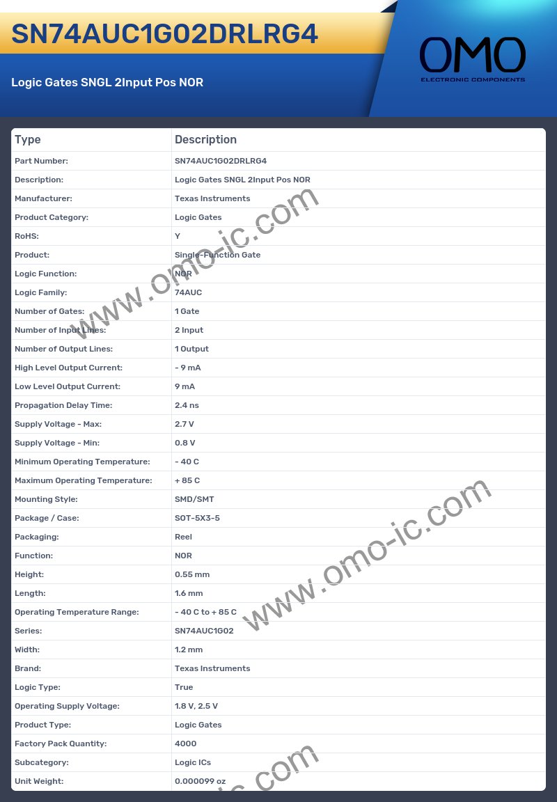 SN74AUC1G02DRLRG4