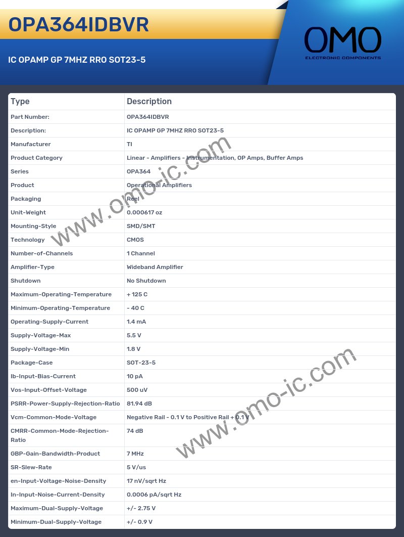 OPA364IDBVR