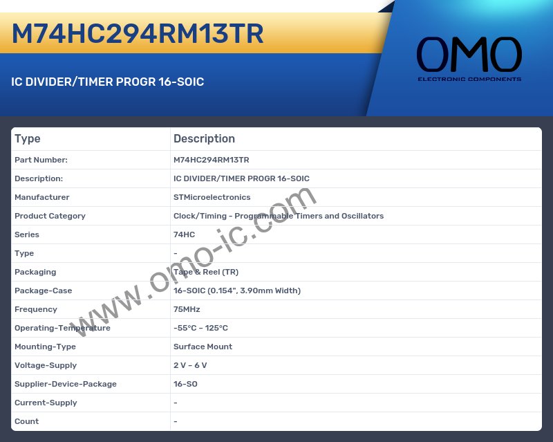 M74HC294RM13TR