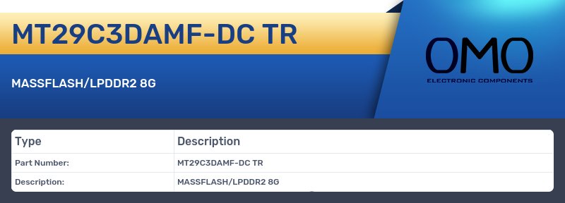 MT29C3DAMF-DC TR