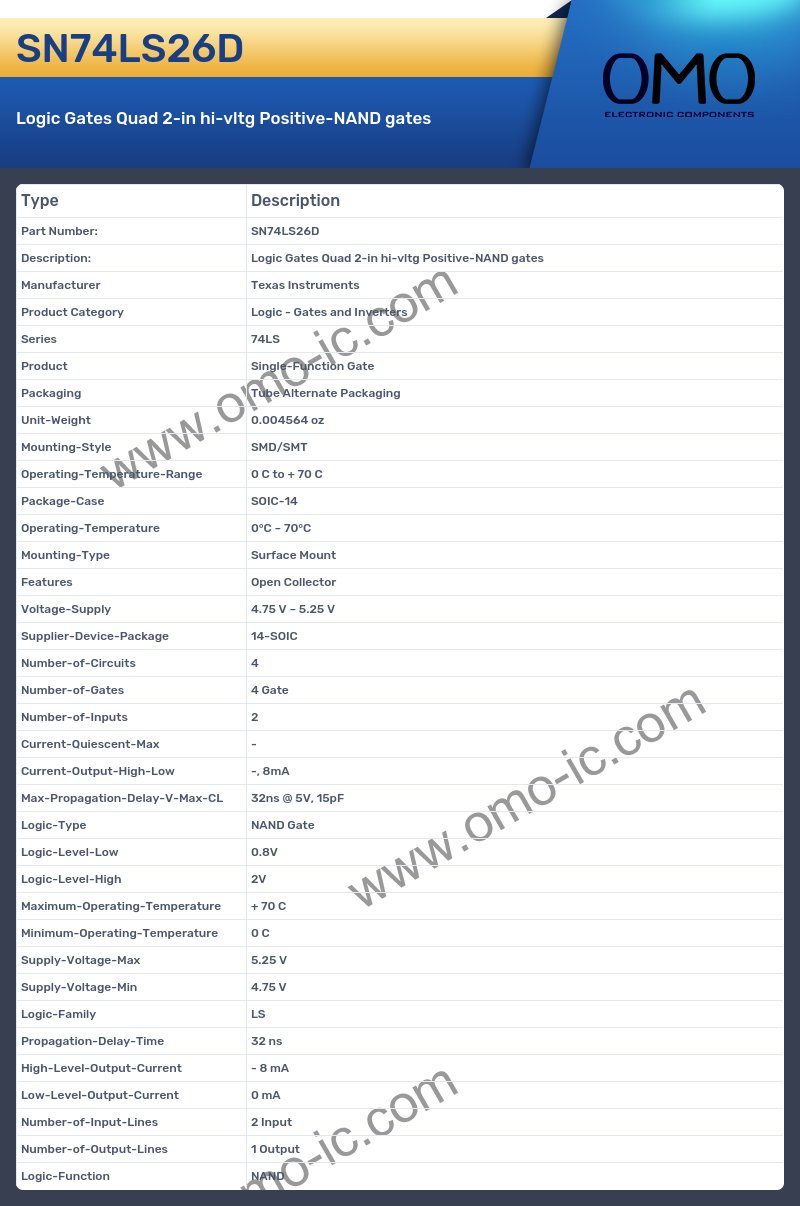 SN74LS26D