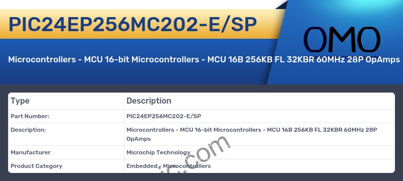 PIC24EP256MC202-E/SP