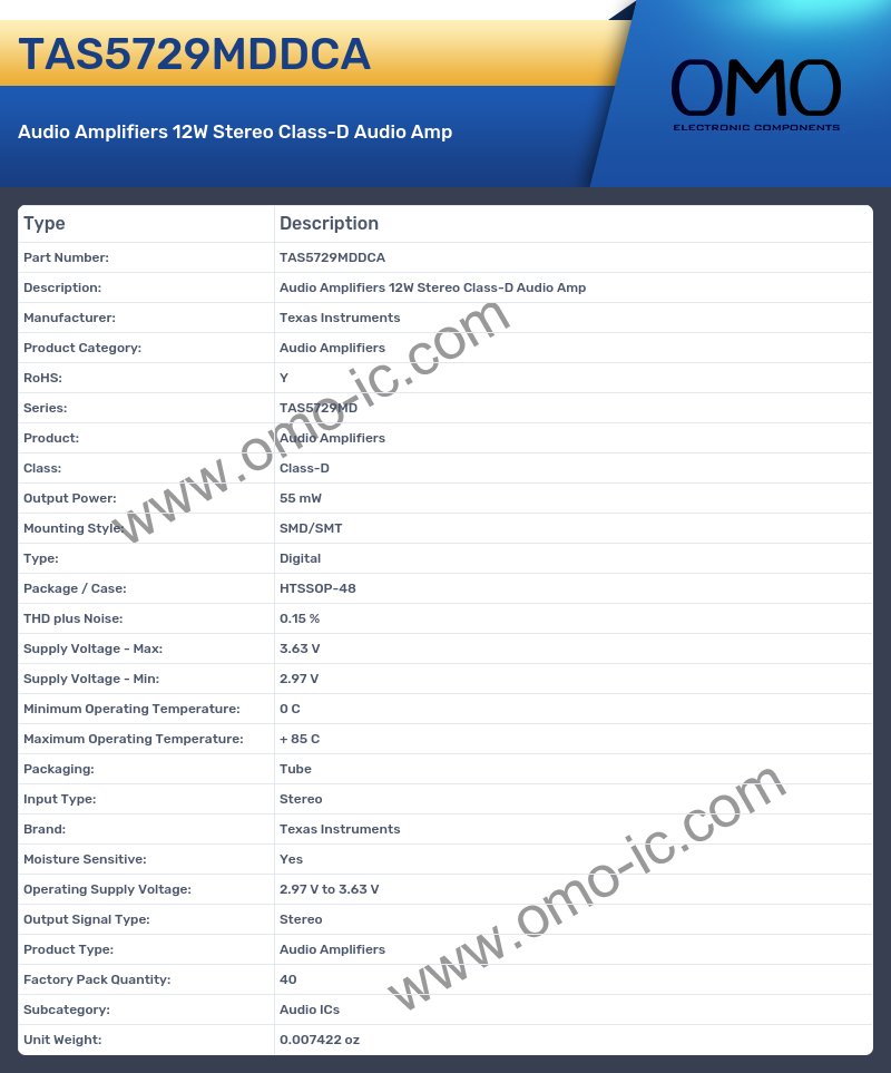 TAS5729MDDCA