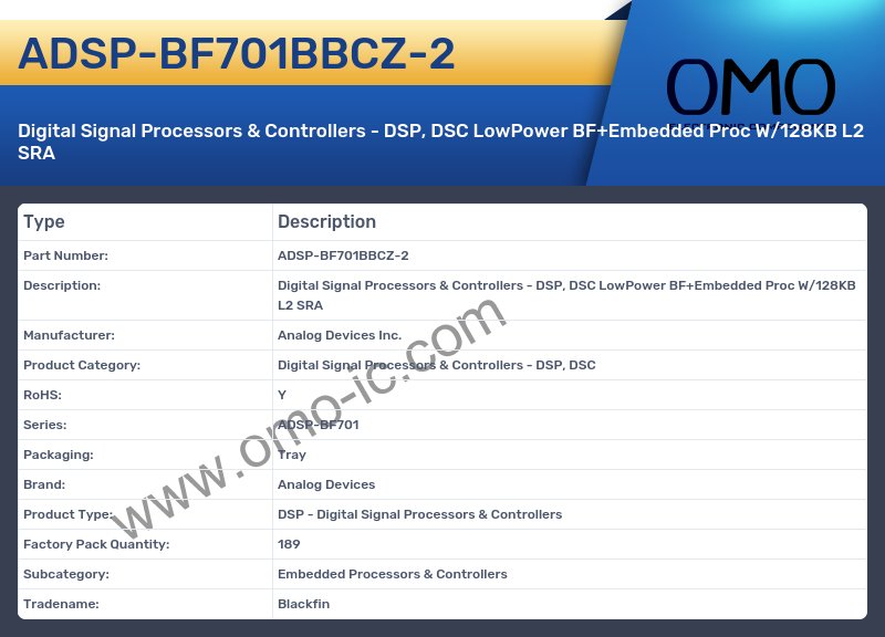 ADSP-BF701BBCZ-2