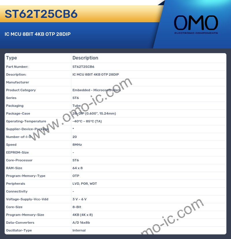 ST62T25CB6
