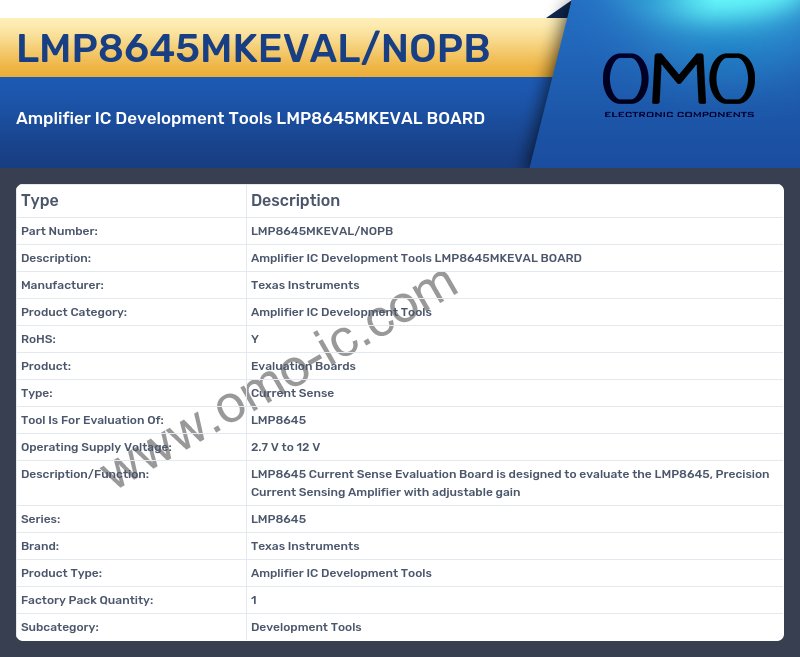 LMP8645MKEVAL/NOPB