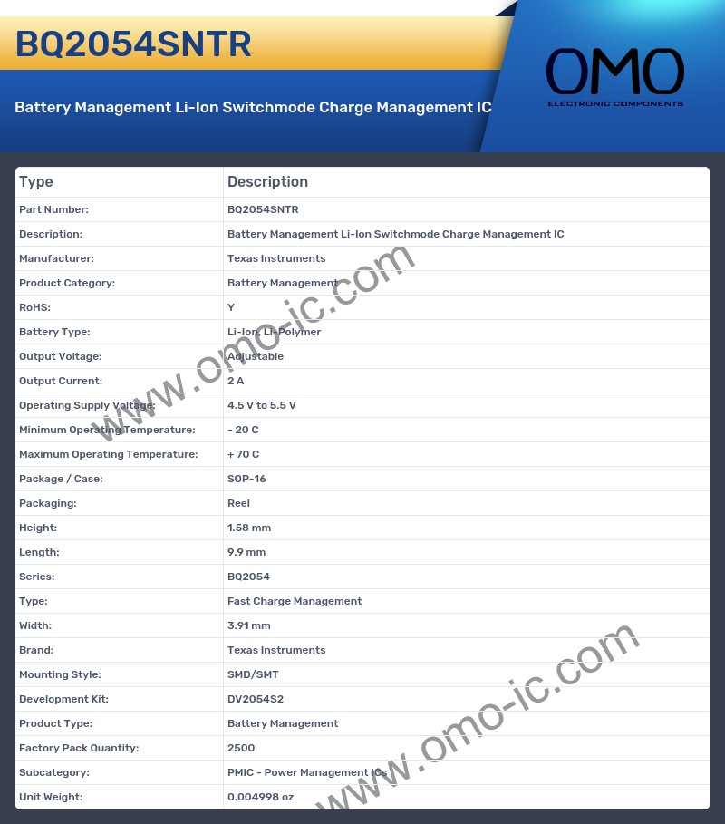 BQ2054SNTR