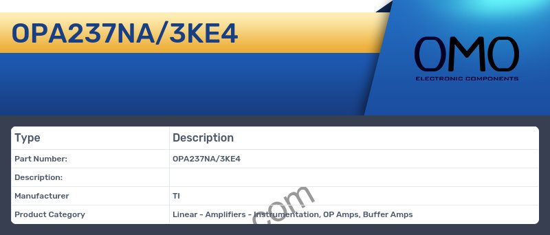 OPA237NA/3KE4