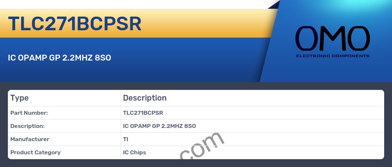TLC271BCPSR