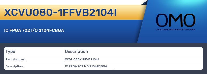 XCVU080-1FFVB2104I