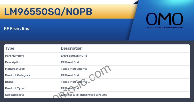 LM96550SQ/NOPB