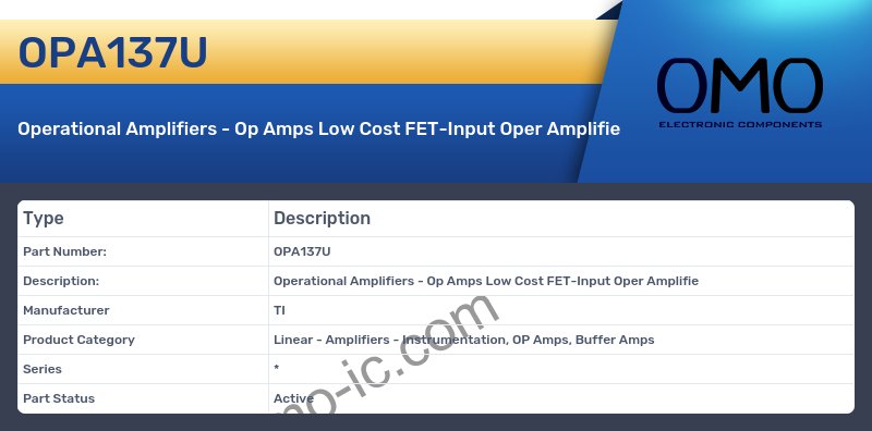 OPA137U