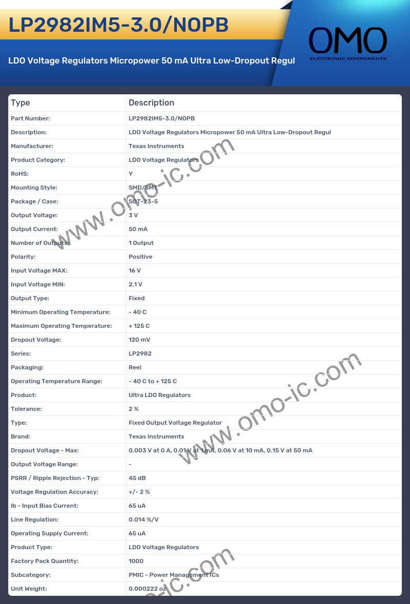 LP2982IM5-3.0/NOPB
