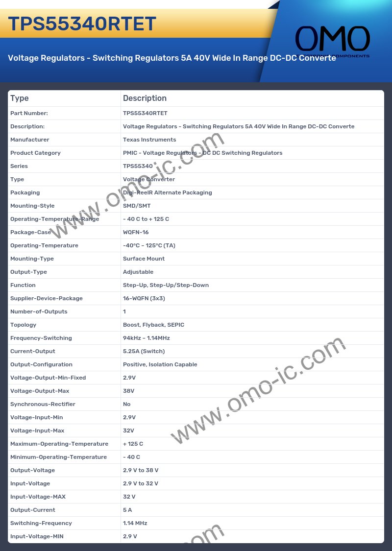 TPS55340RTET