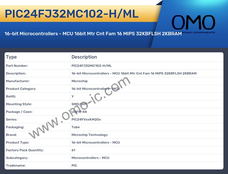 PIC24FJ32MC102-H/ML
